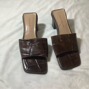 Bandolino sandals brown shoes size 7.5 M